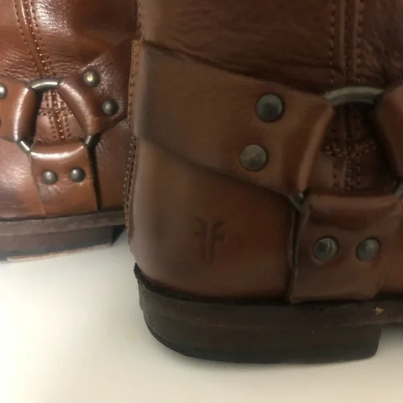 Frye Buckle Riding Boots - Picture 3 of 9